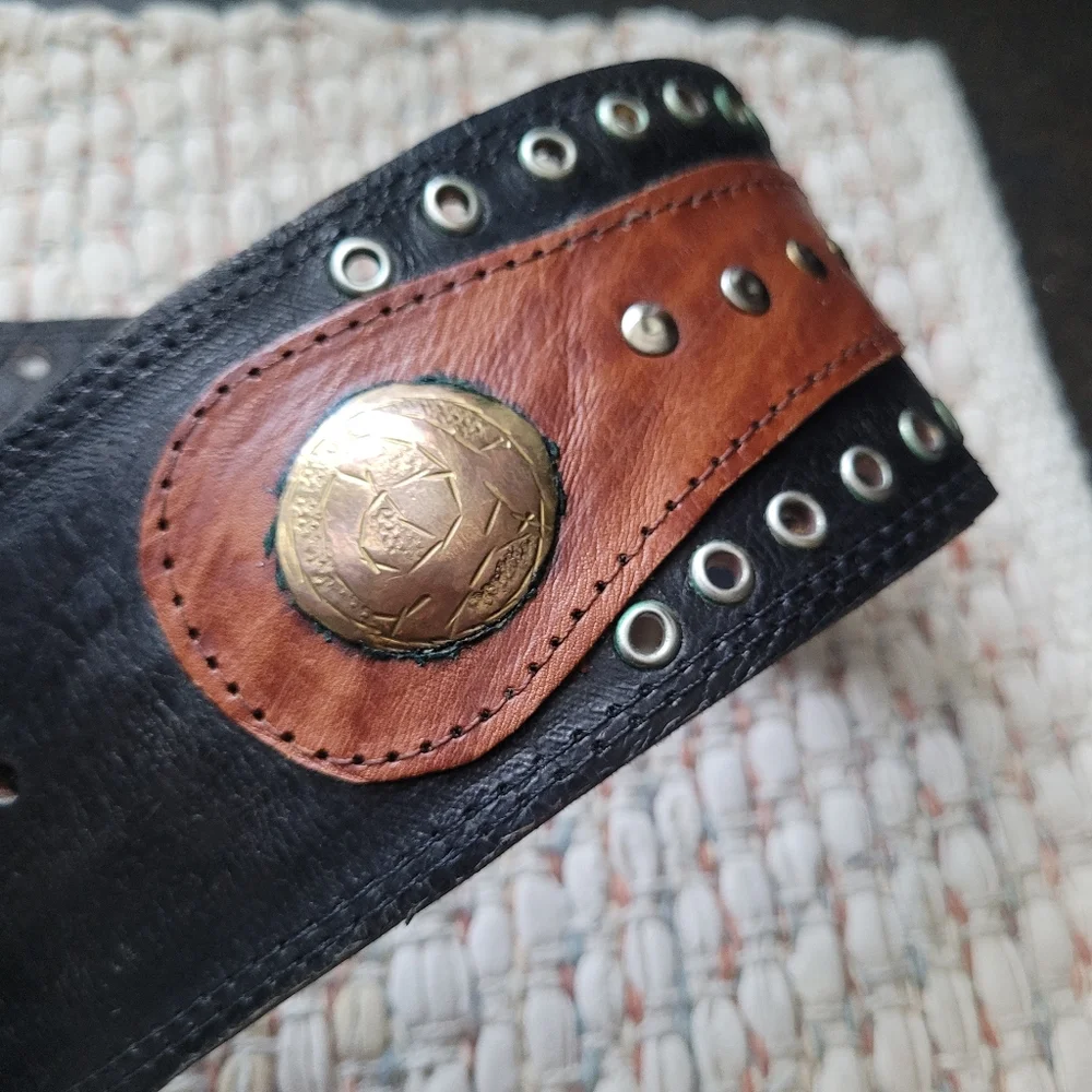 Wide Boho Belt Size Small - Picture 4 of 5